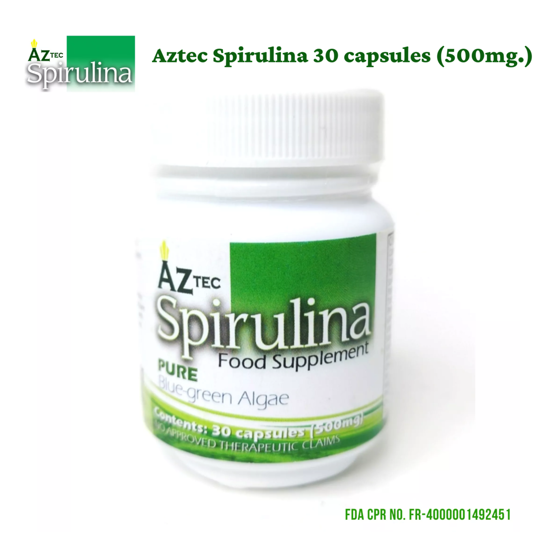 Holiday Package 2: Aztec Spirulina Capsules 30s X 20 bottles image 1